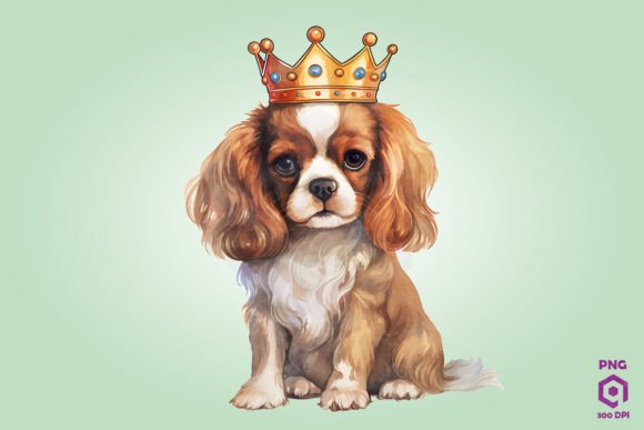 Cavalier Dog Wearing Crown: A Hands-On Design Review