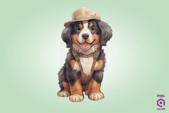 Farmer Bernese Mountain Dog Clipart Review
