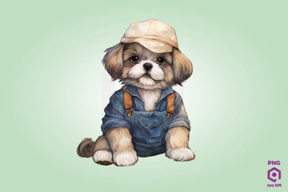 Farmer Shih Tzu Dog Clipart Review: Real Talk for Embroidery Pros