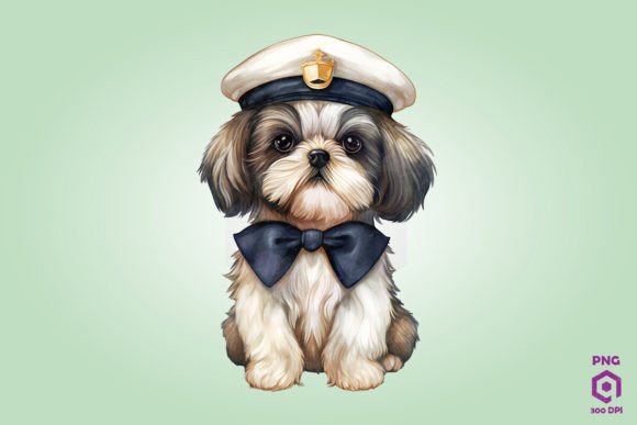 Sailor Shih Tzu Dog Clipart Review